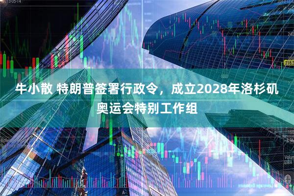 牛小散 特朗普签署行政令，成立2028年洛杉矶奥运会特别工作组